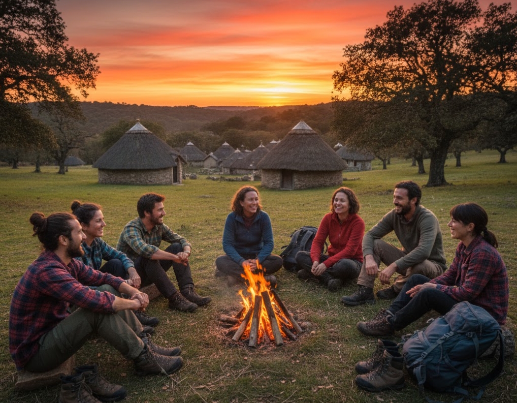 escapada rural con amigos Extremadura
