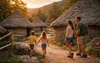 vacaciones rurales con niños