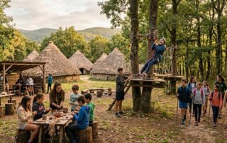 cómo es un día en Campamentos Aldealix