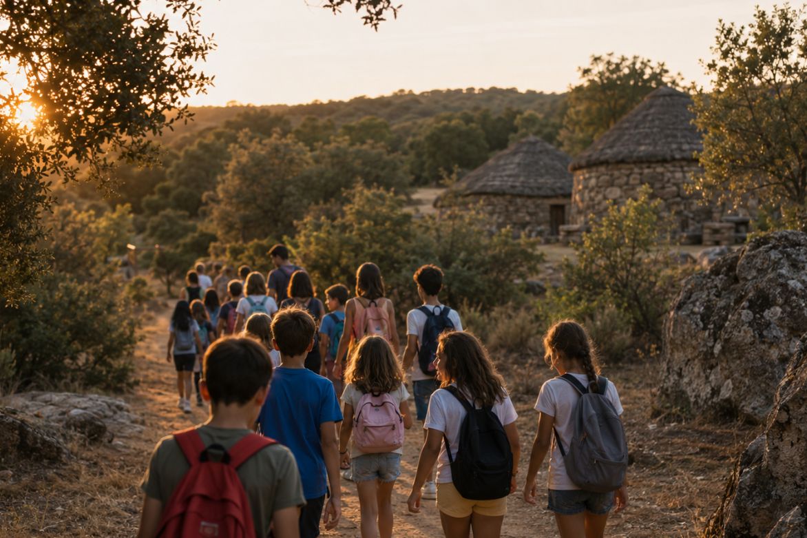 campamento de verano en Cáceres