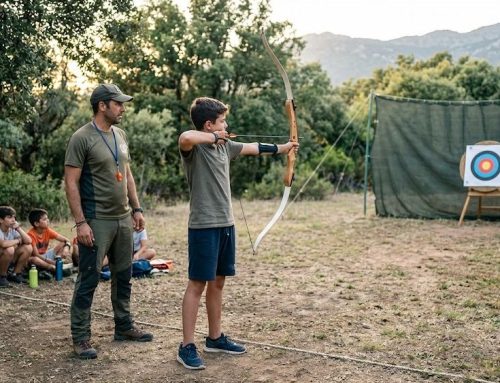 Tiro con arco para niños: concentración y diversión